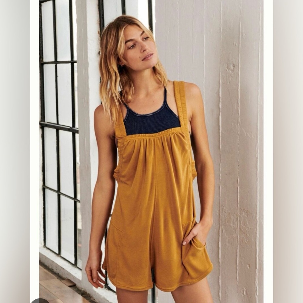 Free People Heart Center Onesie